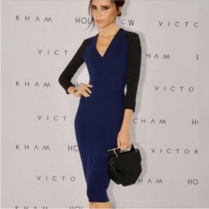 Stunning Victoria Beckham Dress Black 4 NWOT